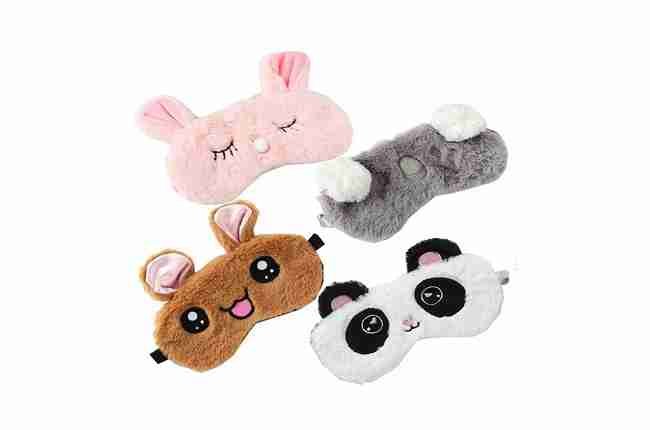 panda and animals sleeping mask