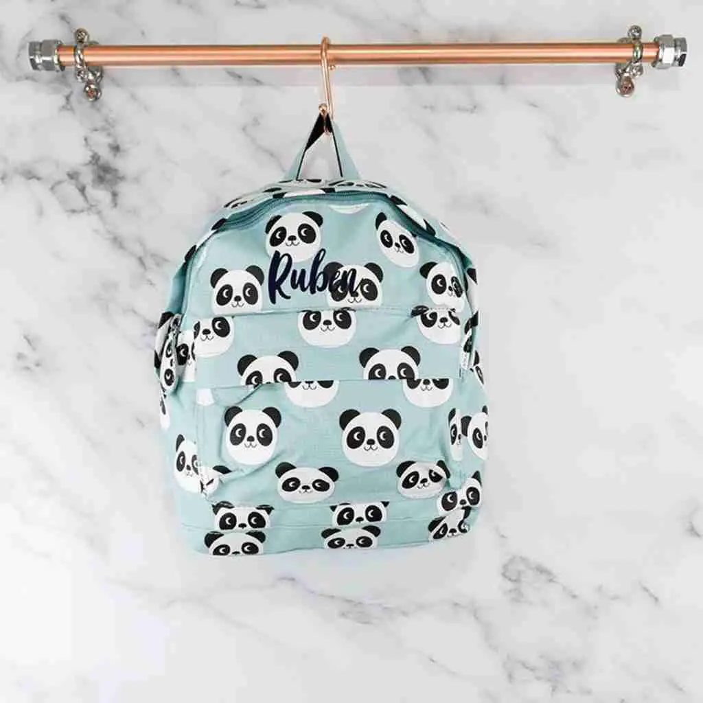 Personalized Baby and Toddler Panda Backpack